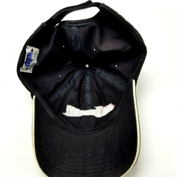 Morton Buildings Hat Cap Strapback Black Airplane Hangars Horse Barns Farm - Picture 5 of 6